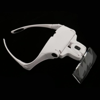 MagiDeal 5 Lens Headband LED Lamp Head Light Jeweler Magnifier Magnifying Glass Loupe - Intl June 2018 - 3 MagiDeal 5 Lens Headband LED Lamp Head Light Jeweler Magnifier Magnifying Glass Loupe - intl - 3