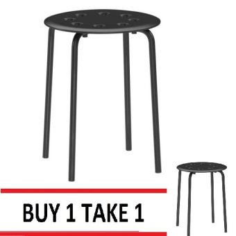 Marius Stool (Black) Buy 1 Take 1 June 2018 - 2 Marius Stool (Black) Buy 1 Take 1 - 2