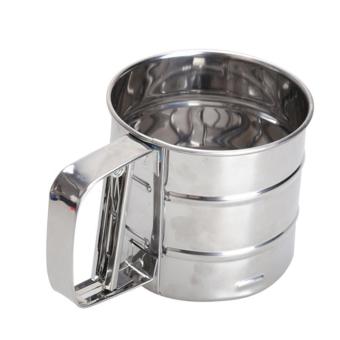 Mesh Flour Bolt Sifter Manual Sugar Icing Shaker Stainless SteelCup Shape - Intl April 2018 - 5 Mesh Flour Bolt Sifter Manual Sugar Icing Shaker Stainless SteelCup Shape - intl - 5