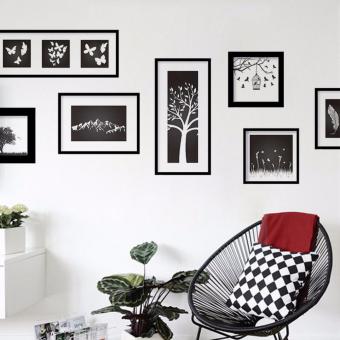 Mimosifolia Background Wall Frame Wall Sticker Decal Wallpaper PVC Mural Art House Decoration Home Picture Wall Paper For Adult Kids - Intl June 2018 - 3 Mimosifolia Background Wall Frame Wall Sticker Decal Wallpaper PVC Mural Art House Decoration Home Picture Wall Paper for Adult Kids - intl - 3