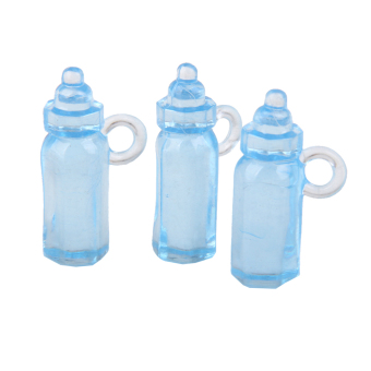 Mini Feeding Bottle Christening Baby Shower Favors Party Decor 24pcs Blue April 2018 - 4 Mini Feeding Bottle Christening Baby Shower Favors Party Decor 24pcs Blue - 4