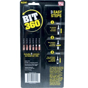 Multi-Purpose's Automatic Bit 360 6 In 1 Screwdriver June 2018 - 2 Multi-Purpose's Automatic Bit 360 6 in 1 Screwdriver - 2