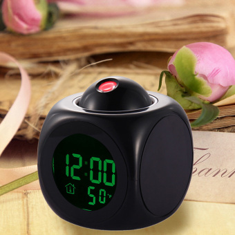 Multifunction Vibe LCD Talking Projection Alarm Clock Time &Temp Display (Intl) June 2018 - 4 Multifunction Vibe LCD Talking Projection Alarm Clock Time &Temp Display (Intl) - 4