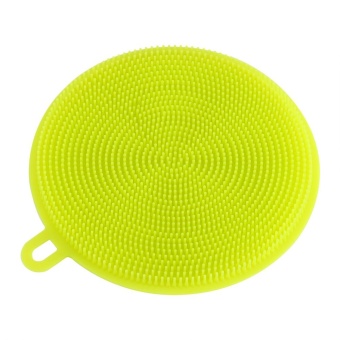 Multiuse Silicone Soft Bowl Dish Kitchen Cleaning Tool Brush Green- Intl June 2018 - 5 Multiuse Silicone Soft Bowl Dish Kitchen Cleaning Tool Brush Green- intl - 5