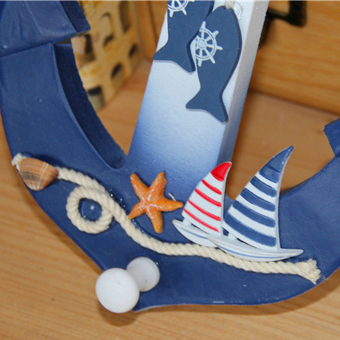 Nautical Anchor Wall Hanging Hook Ship Starfish Decor Coat Hat Door Rack June 2018 - 4 Nautical Anchor Wall Hanging Hook Ship Starfish Decor Coat Hat Door Rack - 4