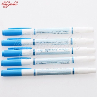 New 10pcs Soluble Cross Stitch Water Erasable Pens Grommet InkFabric Marker Marking Pens DIY Needlework Home Tools Sewing Tools -intl July 2018 - 2 New 10pcs Soluble Cross Stitch Water Erasable Pens Grommet InkFabric Marker Marking Pens DIY Needlework Home Tools Sewing Tools -intl - 2