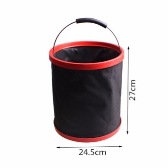 New Folding Bucket Car Washing Fishing Applicable Tub PortableOutdoor Camping 12L - Intl June 2018 - 4 New Folding Bucket Car Washing Fishing Applicable Tub PortableOutdoor Camping 12L - intl - 4