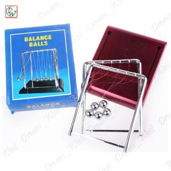 Newton Cradle Steel Balance Balls Desk Physics Science PendulumDesk Toy (Medium) June 2018 - 3 Newton Cradle Steel Balance Balls Desk Physics Science PendulumDesk Toy (Medium) - 3