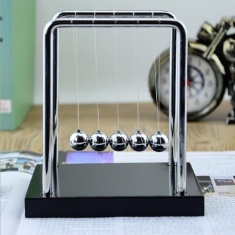 Newton's Cradle Balance Ball Classic Toy Wooden Base Newtons CradlePhysics Pendulum Science Wave Home Desk Office Decoration(Small) -intl April 2018 - 2 Newton's Cradle Balance Ball Classic Toy Wooden Base Newtons CradlePhysics Pendulum Science Wave Home Desk Office Decoration(Small) -intl - 2