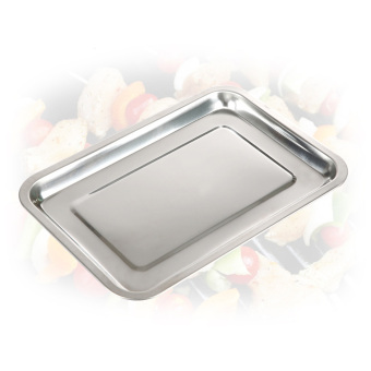 Outdoor Barbecue Tool Thicken Stainless Steel BBQ Grill Tray DripPan - Intl June 2018 - 4 Outdoor Barbecue Tool Thicken Stainless Steel BBQ Grill Tray DripPan - Intl - 4