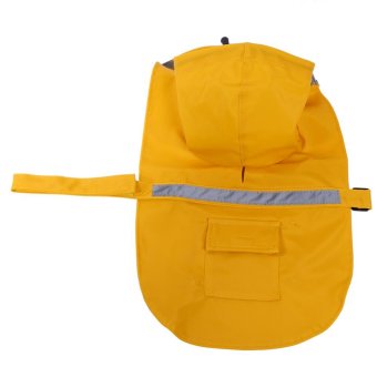 Pet Cat Dog Outdoor Waterproof Jacket Hood Poncho Raincoat(YellowXS) - Intl July 2018 - 4 Pet Cat Dog Outdoor Waterproof Jacket Hood Poncho Raincoat(YellowXS) - intl - 4