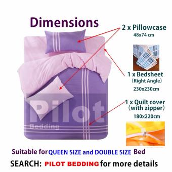 Pilot PL001 Bedding New Arrival 4 In 1 Plain Color Skin-Friendly Soft And Comfortable Cotton Symphony Style Best Wedding Gift Bedding Suit (Plain Light Blue) June 2018 - 3 Pilot PL001 Bedding New Arrival 4 in 1 Plain Color Skin-Friendly Soft and Comfortable Cotton Symphony Style Best Wedding Gift Bedding Suit (Plain Light Blue) - 3