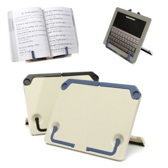 Portable Folding Book Stand Reading Desk Documents Holder Book Holder Book Stand Blue June 2018 - 5 Portable Folding Book Stand Reading Desk Documents Holder Book holder Book Stand Blue - 5