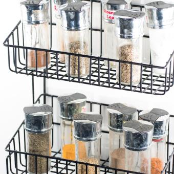 Powder Coated Utility Basket 2L Multi Purpose Wall Mounted RackBathroom Organizer Kitchen Organizer Room Organizer Kitchen RackBathroom Rack Living Room April 2018 - 4 Powder Coated Utility Basket 2L Multi Purpose wall mounted RackBathroom organizer Kitchen Organizer Room Organizer Kitchen RackBathroom Rack Living Room - 4
