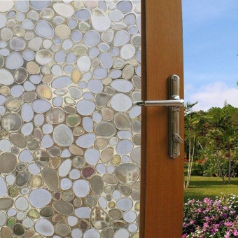 Privacy Window Film Frosted Window Stickers Self Adhesive StaticGlass 100*45cm - Intl June 2018 - 3 Privacy Window Film Frosted Window Stickers Self Adhesive StaticGlass 100*45cm - intl - 3