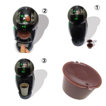 Refillable Dolce Gusto Capsule Reusable Pods Filter Coffee Cup -intl June 2018 - 3 Refillable Dolce Gusto Capsule Reusable Pods Filter Coffee Cup -intl - 3