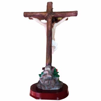 Religious Item Crucifix / Jesus Christ On The Cross With Base (Madeof Fiberglass Resin) By Everything About Santa (Christmasdecoration And Gift Suggestion) June 2018 - 2 Religious Item Crucifix / Jesus Christ on the Cross with Base (Madeof Fiberglass Resin) by Everything About Santa (Christmasdecoration and gift suggestion) - 2