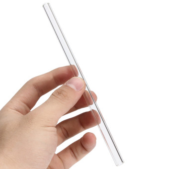 Reusable Clear Glass Drinking Straws Wedding Birthday Party 8mm Clear - Intl April 2018 - 5 Reusable Clear Glass Drinking Straws Wedding Birthday Party 8mm Clear - Intl - 5