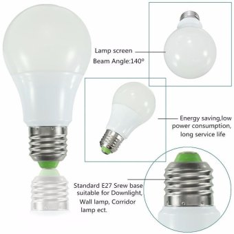 RGB LED Light Bulb - Color Changing With Remote Control,3W-E27-A50 - Intl June 2018 - 2 RGB LED Light Bulb - Color Changing with Remote Control,3W-E27-A50 - intl - 2