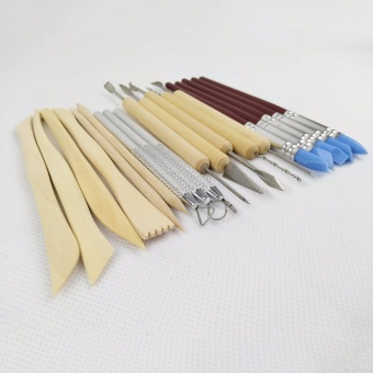 Sculpting Tools- 14 Pieces Deluxe Carving Clay Pottery Art ToolsSet With Canvas Case,5 Rubber Clay Shaping Modeling Wipe Out Pen -intl June 2018 - 4 Sculpting Tools- 14 Pieces Deluxe Carving Clay Pottery Art ToolsSet with Canvas Case,5 Rubber Clay Shaping Modeling Wipe Out Pen -intl - 4