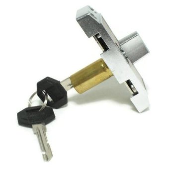 Seabird Sliding Door Latch With Key (Silver) June 2018 - 2 Seabird Sliding Door Latch with Key (Silver) - 2