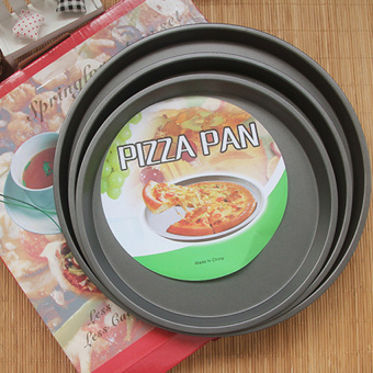 Set Of 3Pcs Non Stick Pizza Pan 9 + 10 + 12 Inches July 2018 - 2 Set of 3Pcs Non Stick Pizza Pan 9 + 10 + 12 Inches - 2