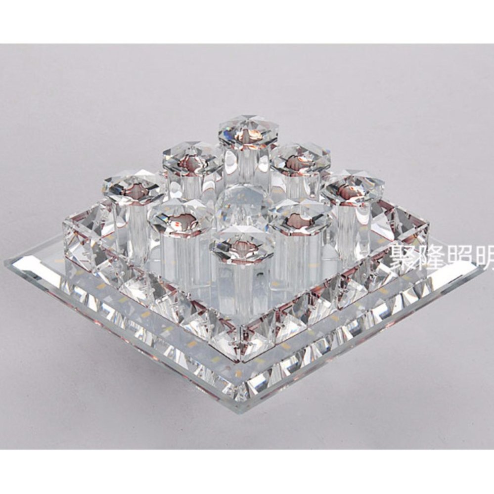 Philippines Shifan Surface Mounted Led Ceiling Light 12w 24cm Shifan Surface Mounted Led Ceiling Light 12w 24cm White Crystal Square Creative Decorative
