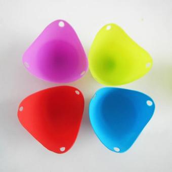 Silicone Egg Poacher Poach Pods Kitchen Bakeware Poached Baking Cup Tool April 2018 - 4 Silicone Egg Poacher Poach Pods Kitchen Bakeware Poached Baking Cup Tool - 4