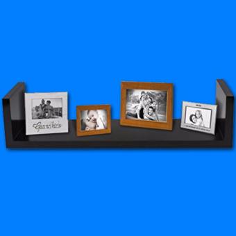 Single Floating Wall Shelf In Solid Wood With Shiny PU Finish June 2018 - 2 Single Floating Wall Shelf in Solid Wood with Shiny PU Finish - 2