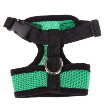 Soft Mesh Dog Harness Pet Puppy Cat Clothing Vest Green M June 2018 - 2 Soft Mesh Dog Harness Pet Puppy Cat Clothing Vest Green M - 2