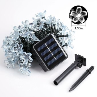 Solar Fairy String Lights 50 LEDS 7M Purple Blossom DecorativeGardens, Lawn, Patio, Christmas Trees, Weddings, Parties - Intl June 2018 - 5 Solar Fairy String Lights 50 LEDS 7M Purple Blossom DecorativeGardens, Lawn, Patio, Christmas Trees, Weddings, Parties - intl - 5