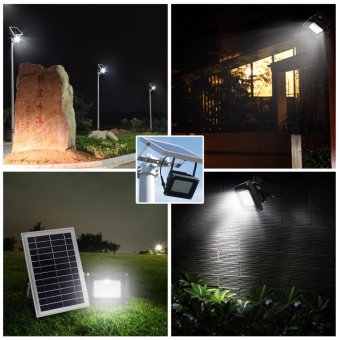 Solar Lights Solar Powered Floodlight Outdoor Garden Spotlight, IP65 Waterproof, 54LED 400Lumen For Patio, Deck, Yard, Walkway - Intl June 2018 - 4 Solar Lights Solar Powered Floodlight Outdoor Garden Spotlight, IP65 Waterproof, 54LED 400Lumen for Patio, Deck, Yard, Walkway - intl - 4