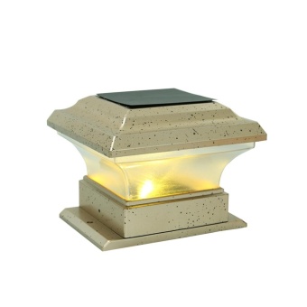 Solar Powered LED Garden Light Waterproof Outdoor Pillar Fence Lamp- Intl April 2018 - 3 Solar Powered LED Garden Light Waterproof Outdoor Pillar Fence Lamp- intl - 3