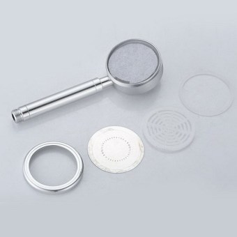 Space Aluminum Pressurized Water-saving Shower Head Handheld ShowerShower- April 2018 - 3 Space Aluminum Pressurized Water-saving Shower Head Handheld ShowerShower- - 3