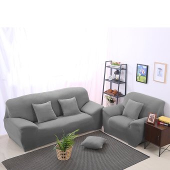 Spandex Stretch Lounge Sofa Couch Seat Cover Slipcover Case Home Decor Grey June 2018 - 3 Spandex Stretch Lounge Sofa Couch Seat Cover Slipcover Case Home Decor Grey - 3
