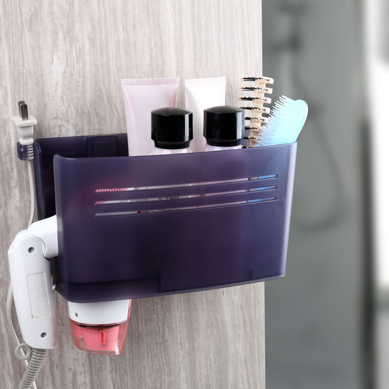 Bathroom Hair Dryer Organizer Credainatcon Philippines Suction Wall Bathroom Hair Dryer Shelf Rack