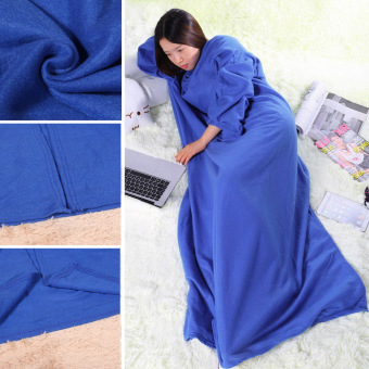 Supper Home Winter Warm Fleece Snuggie Blanket Robe Cloak (Blue) (Intl) June 2018 - 3 Supper Home Winter Warm Fleece Snuggie Blanket Robe Cloak (Blue) (Intl) - 3