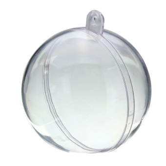 Teamwin Plastic Round Ball Christmas Clear Bauble Ornament Gift Present June 2018 - 3 Teamwin Plastic Round Ball Christmas Clear Bauble Ornament Gift Present - 3