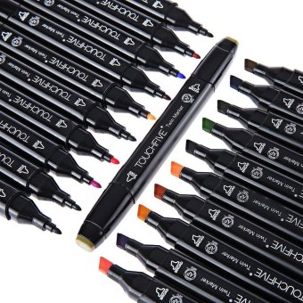 Touch Five Colors Graphic Art Twin Tip Marker Pen Multicolor 30pcs- Intl June 2018 - 3 Touch Five Colors Graphic Art Twin Tip Marker Pen Multicolor 30pcs- intl - 3