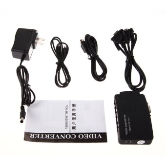 TV RCA Composite S-Video AV In To PC Mac VGA Lcd Out Converter Adapter Box June 2018 - 4 TV RCA Composite S-Video AV In to PC Mac VGA Lcd Out Converter Adapter Box - 4