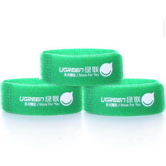UGREEN 3Pcs/pack Magic Reusable Cable Tie Straps Wrap Organizer(3Pack) June 2018 - 2 UGREEN 3Pcs/pack Magic Reusable Cable Tie Straps Wrap Organizer(3Pack) - 2
