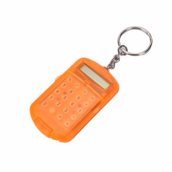 Useful Plastic Pocket With Keyring 8 Digit Display LCD Screen MiniCalculators - Intl June 2018 - 4 Useful Plastic Pocket With Keyring 8 Digit Display LCD Screen MiniCalculators - intl - 4