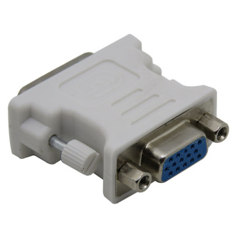 VGA Female 15 Pin To DVI-D 24+5 Pin Male F-M Digital Video AdapterConverter June 2018 - 2 VGA Female 15 Pin to DVI-D 24+5 Pin Male F-M Digital Video AdapterConverter - 2