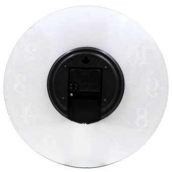 Wallmark Dessert Tempered Glass Creative Wall Clock June 2018 - 3 Wallmark Dessert Tempered Glass Creative Wall Clock - 3