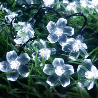 Welink Flower Solar String Lights , 7 Meters 23ft 50 LED FairyBlossom Christmas Lights Decorative Lighting For Indoor/OutdoorHome Garden Patio Lawn Party And Holiday Decorations - Intl June 2018 - 5 Welink Flower Solar String Lights , 7 Meters 23ft 50 LED FairyBlossom Christmas Lights Decorative Lighting for Indoor/OutdoorHome Garden Patio Lawn Party and Holiday Decorations - intl - 5