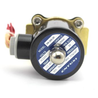 Whyus 220V Electric Solenoid Valve Water Oil Gas Pneumatic Normally Closed - INTL May 2018 - 3 Whyus 220V Electric Solenoid Valve Water Oil Gas Pneumatic Normally Closed - INTL - 3