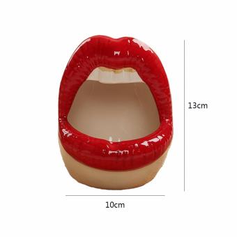 XYS COLLECTION Modern Ash Tray Sexy Lips Ceramic Ashtray CigaretteCigar Ashtray Tray Holder Decor Tray For Home Office Decorations,Gift Ashtray,Smoker(B Purple/red) - Intl June 2018 - 2 XYS COLLECTION Modern Ash Tray Sexy Lips Ceramic Ashtray CigaretteCigar Ashtray Tray Holder Decor Tray for Home Office Decorations,Gift Ashtray,Smoker(B purple/red) - intl - 2