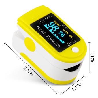 Yugos Finger Pulse Oximeter Finger Oxygen Meter With Pulse Rate Monitor, Yellow June 2018 - 4 yugos Finger Pulse Oximeter Finger Oxygen Meter With Pulse Rate Monitor, Yellow - 4