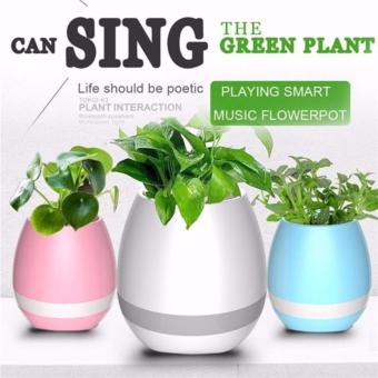 ZH-K3 Flowerpot Sensor Colorful LED Light Bluetooth Speaker (Blue) June 2018 - 5 ZH-K3 Flowerpot Sensor Colorful LED Light Bluetooth Speaker (Blue) - 5