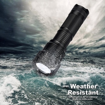 Zoomable 10000LM XM-L T6 LED Flashlight Torch Tactical Light Lamp26650 - intl
